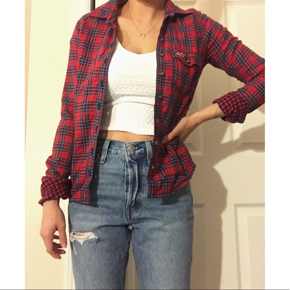 Plaid {Hollister} Shirt